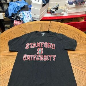 Champion Black Stanford University Tee